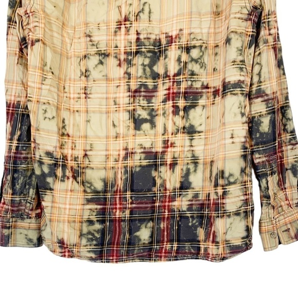 Zara Tie Dye Long Sleeve Button Down shirt Size Medium - Picture 6 of 7